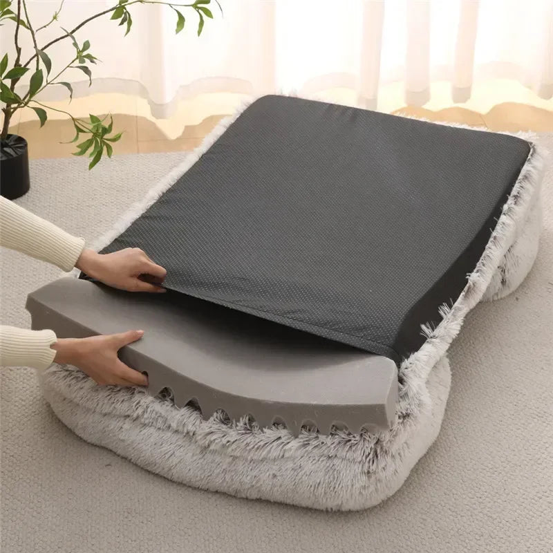 SNOOZY NEST – Luxe Winter Hondenbed | Groot, Wasbaar & Ultiem Zacht