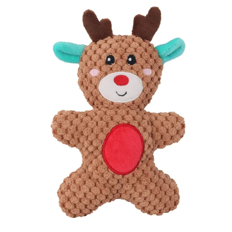 PawJolly Kerst Knuffelgeluid Hondenspeelgoed
