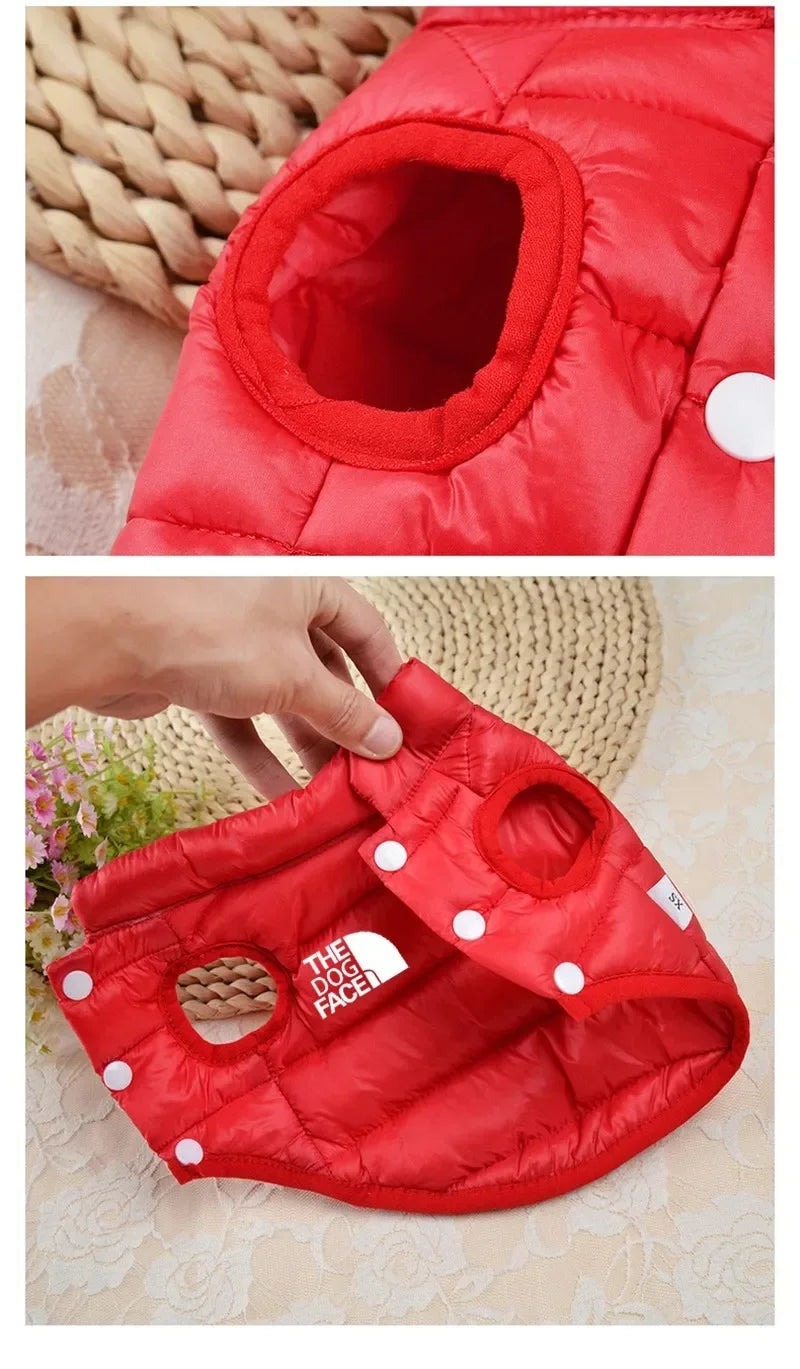 PawLuxe Dubbelzijdige Warme Hondenjas