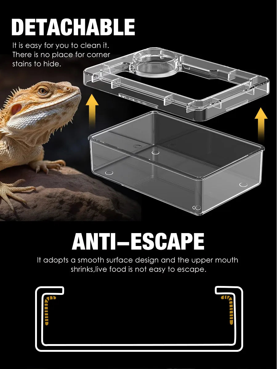 EscapeGuard Reptielen Voer- & Waterbak