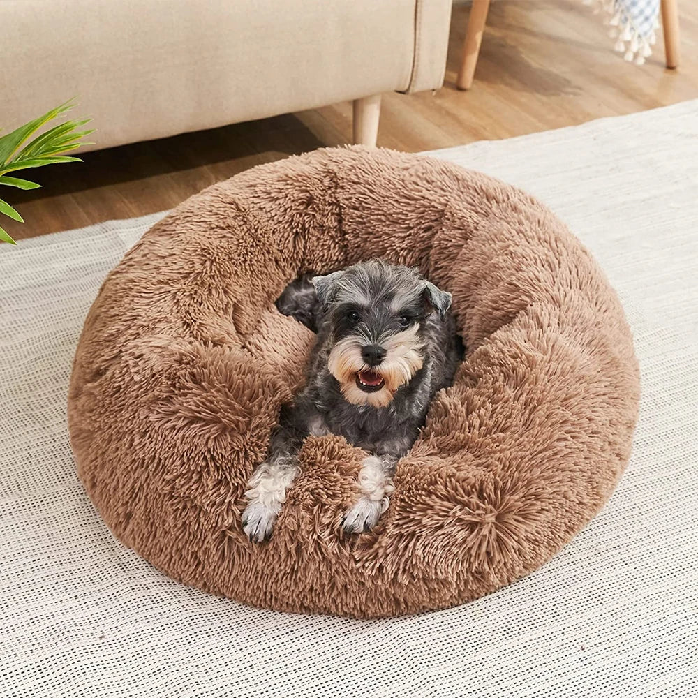 SnugNest Luxe Ronde Huisdiermand
