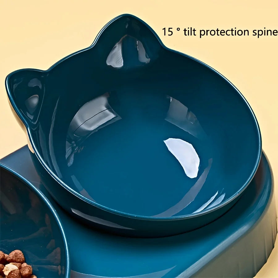 Drink & Eat 3-in-1 Kattenvoerbak Set met Waterdispenser