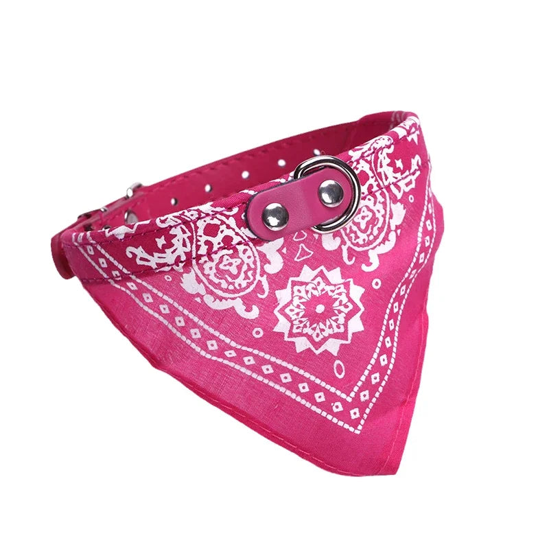 STYLPET PU Halsband met Sjaaltje