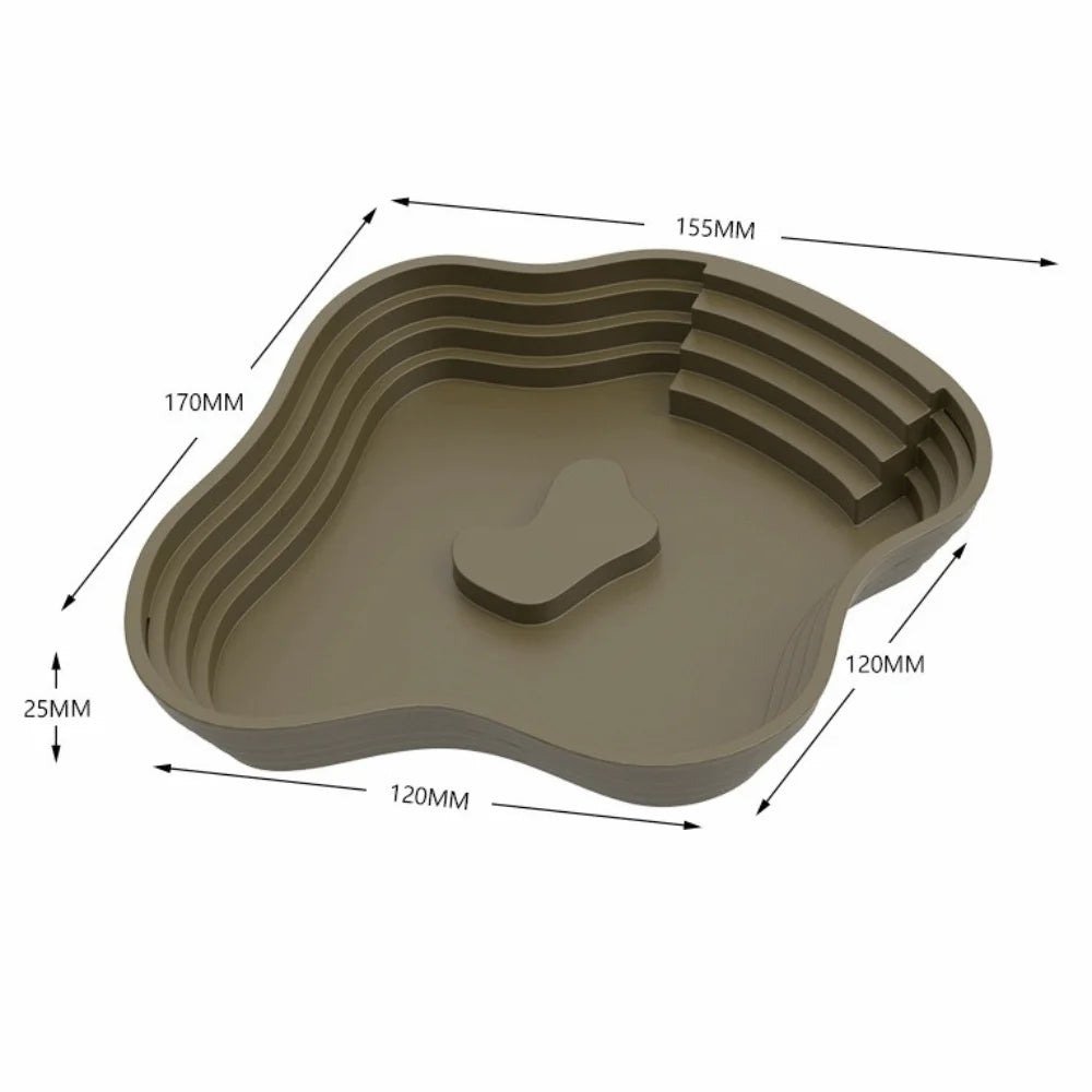 AquaStep Dubbelzijdige Schildpad Water- & Voerbak