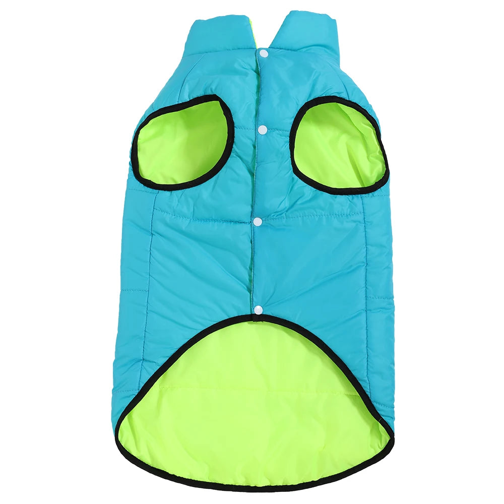 ThermoPaws DuoShield – Omkeerbare Winterjas met Riemopening voor Honden & Katten