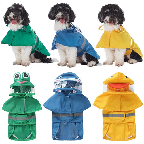 RainPaw ReflectaHood Hondenregenjas