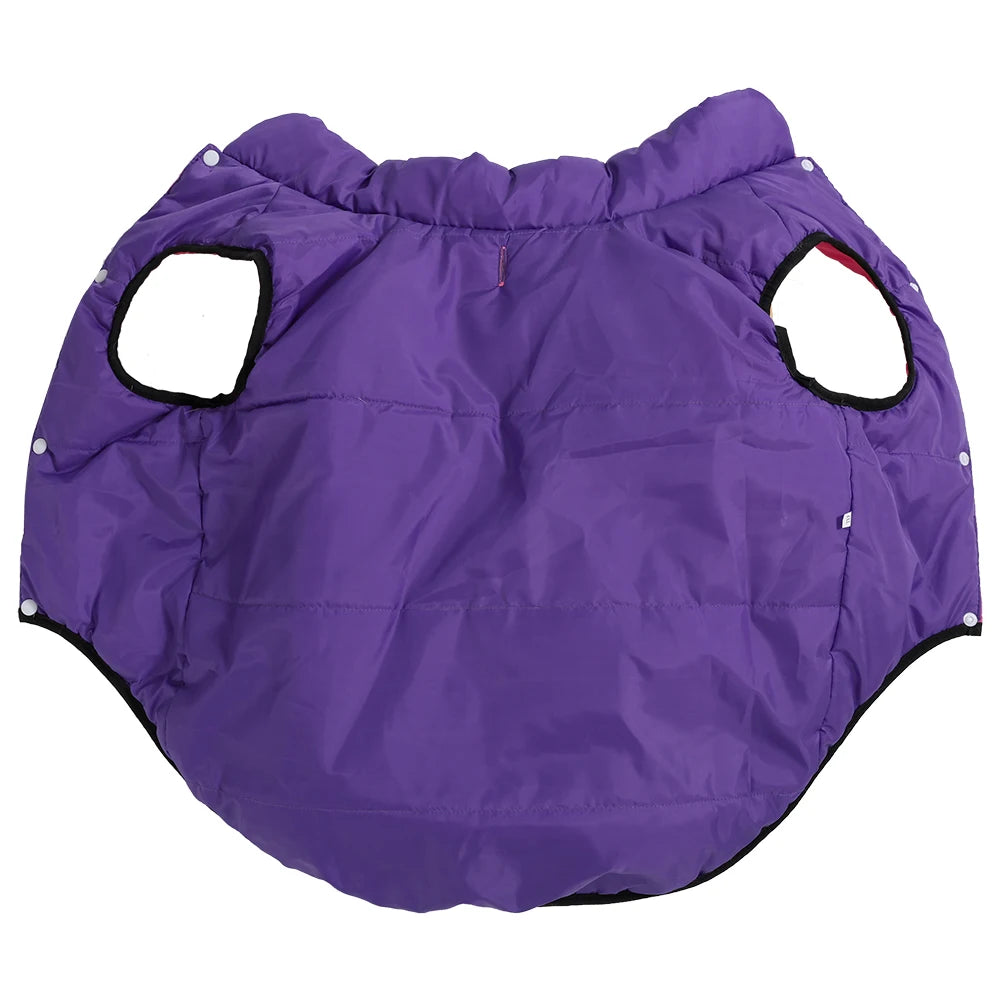 ThermoPaws DuoShield – Omkeerbare Winterjas met Riemopening voor Honden & Katten