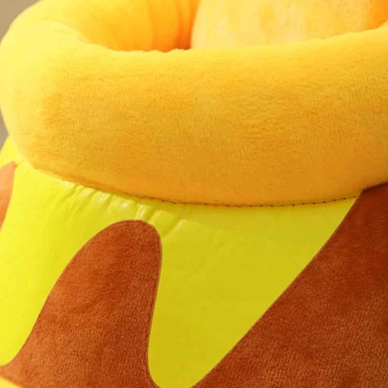 Honey Pot Kattenbed – Pluche Slaapzak Bruin