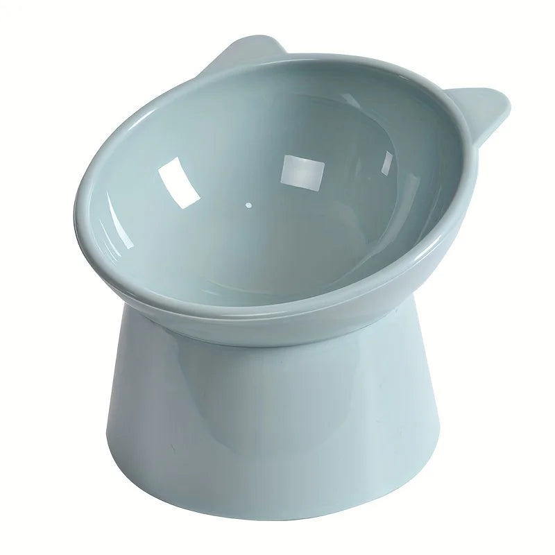 Verhoogde Kattenvoerbak – Anti-Braken, Ergonomisch, Kunststof
