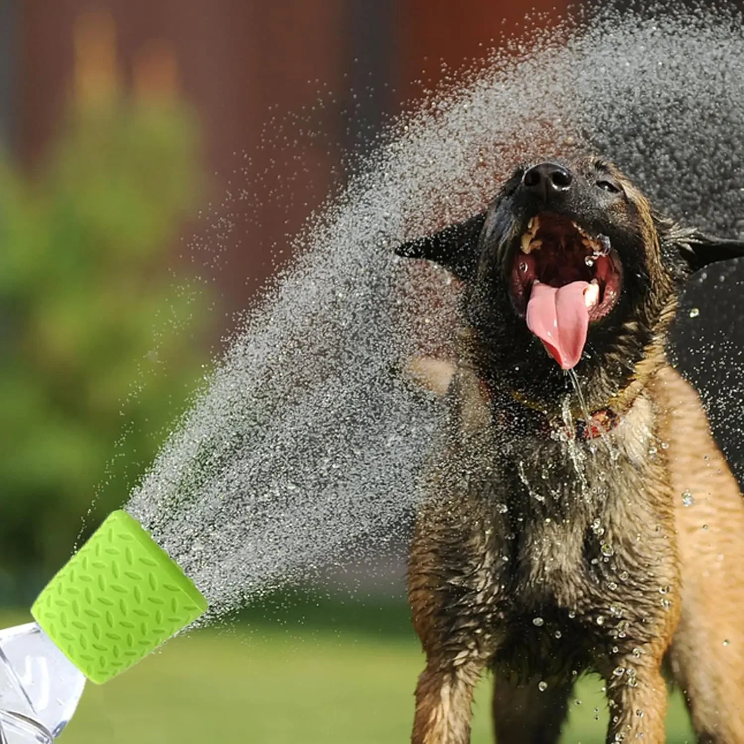 PAWSPLASH – Draagbare Siliconen Douchesproeier voor Huisdieren