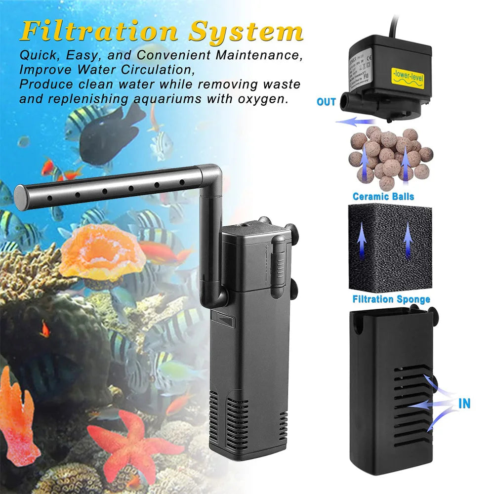 3W dompelpomp voor aquariums