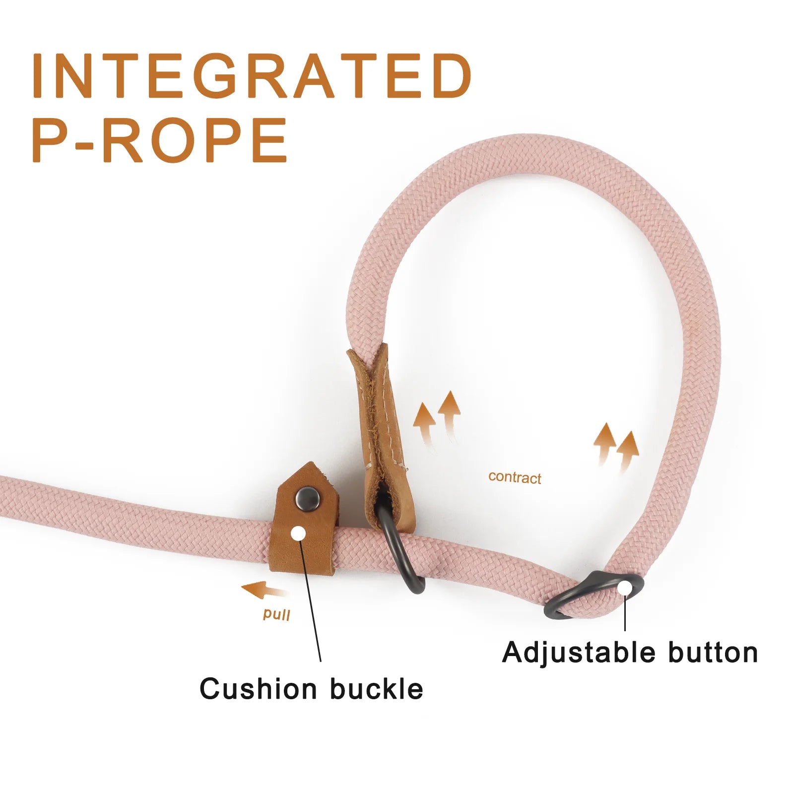 Handsfree Hondenriem P-Vorm – Verstelbaar Nylon
