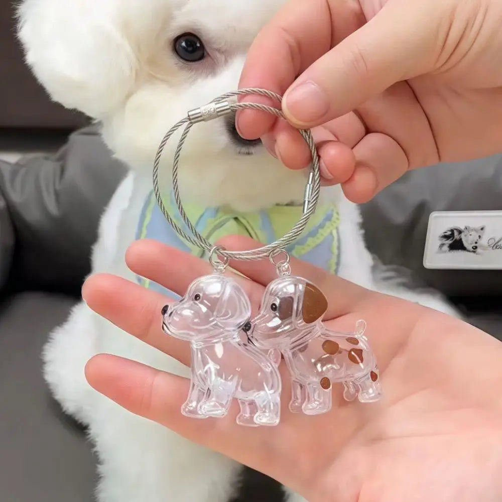 MemoriPaw Honden Haar Bewaar Sleutelhanger