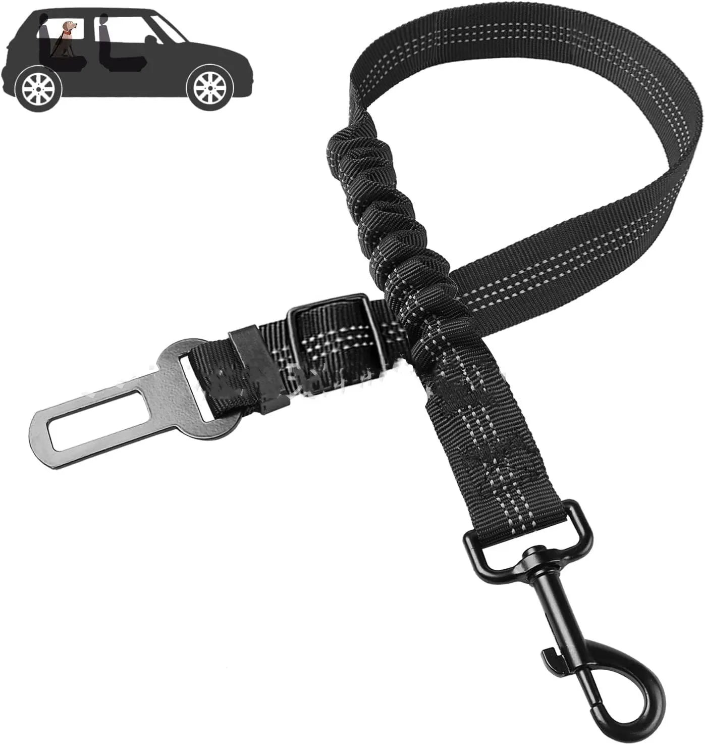 SafeRide FlexGuard – Verstelbare Autogordel & Harnas