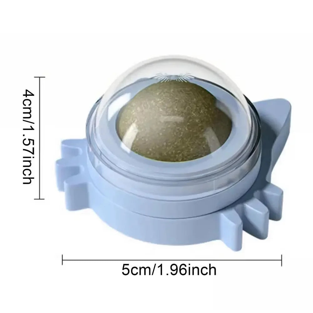 MINTYPLAY Lickbare Kattenkruidenbal – Snack, Speelgoed & Tandverzorging in Één!