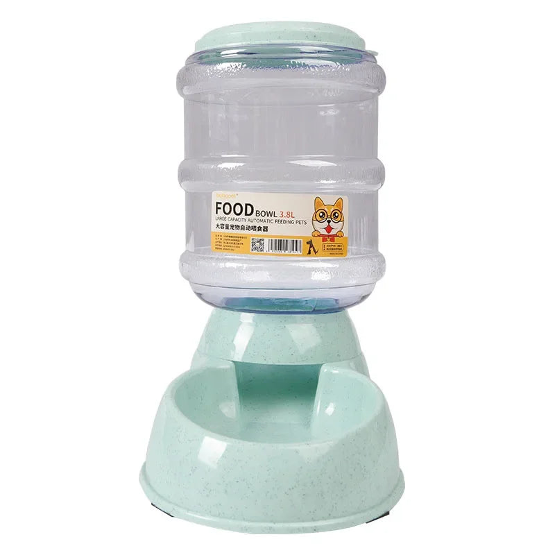 SmartHydra Automatische Voer- en Waterdispenser voor Huisdieren – 2-in-1 Eet- en Drinkbak met Waterfles
