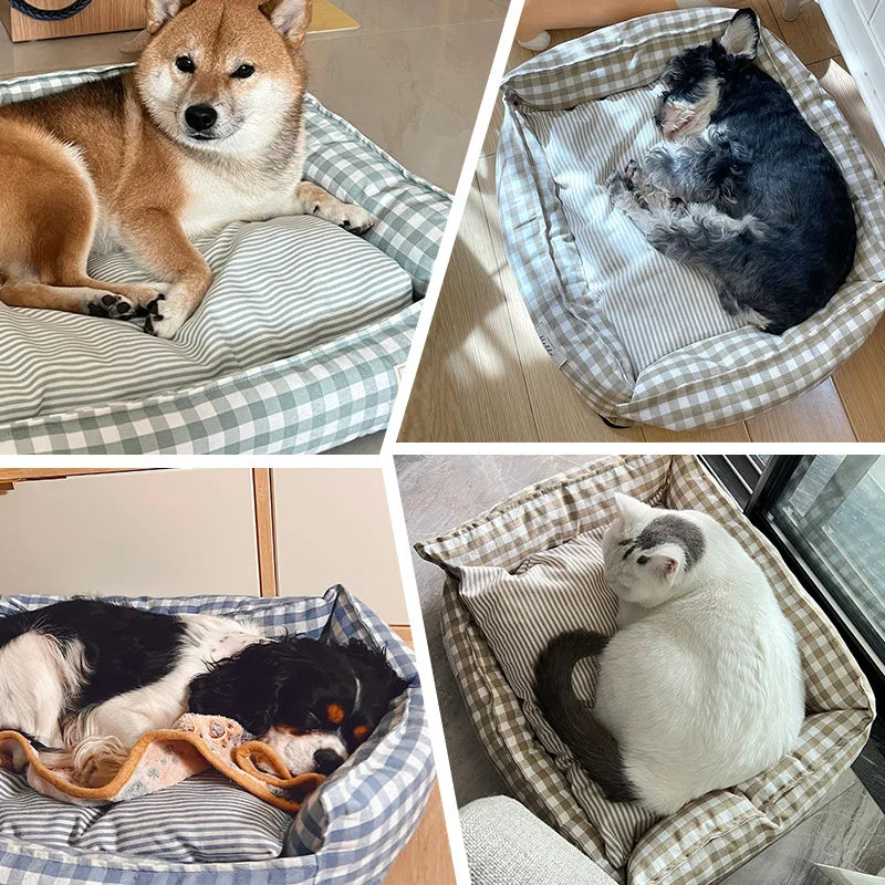 COSYPET Luxe Honden- & Kattenbed – Comfortabel Slaaphuis voor Binnen