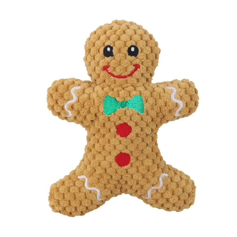 PawJolly Kerst Knuffelgeluid Hondenspeelgoed