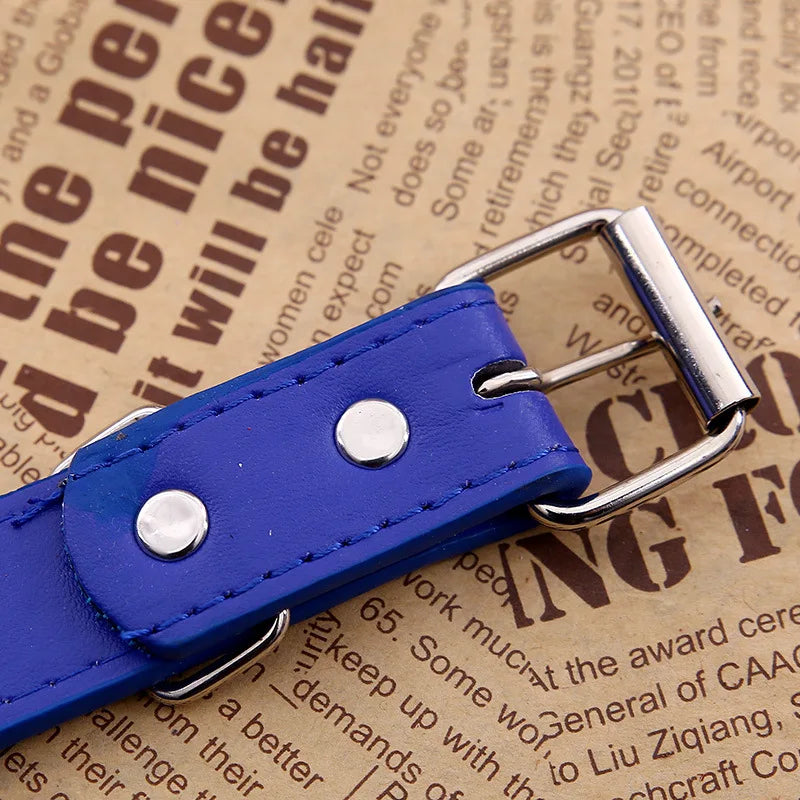 STYLPET PU Halsband met Sjaaltje