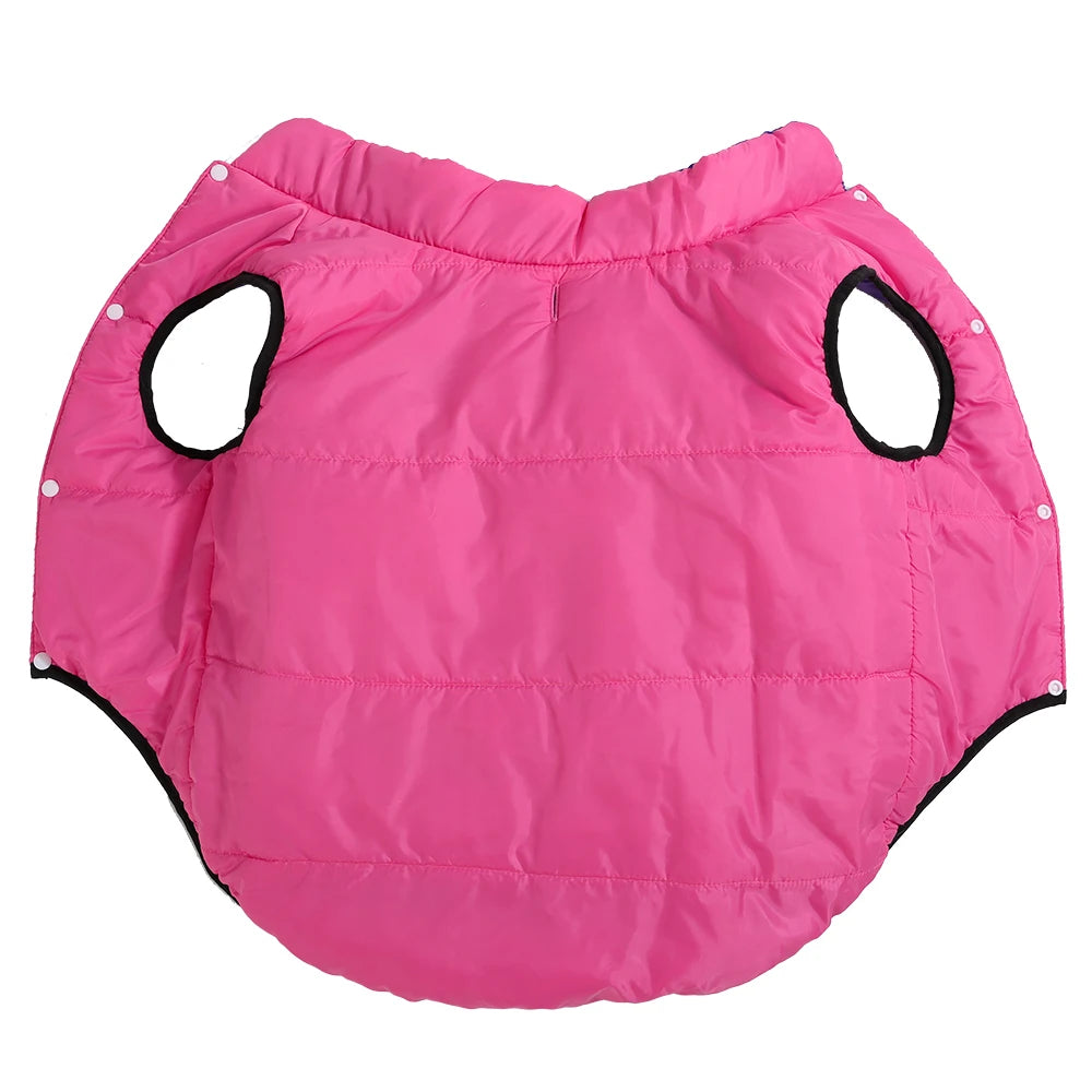 ThermoPaws DuoShield – Omkeerbare Winterjas met Riemopening voor Honden & Katten