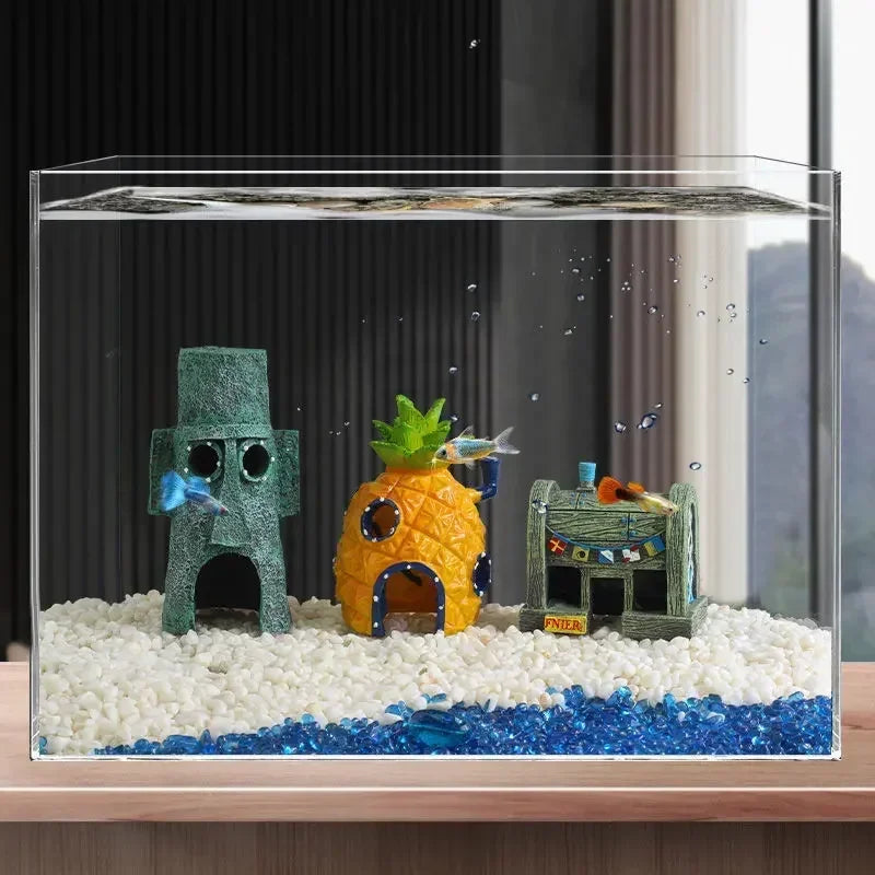 Aquarium Ananas Decoratie Ornament