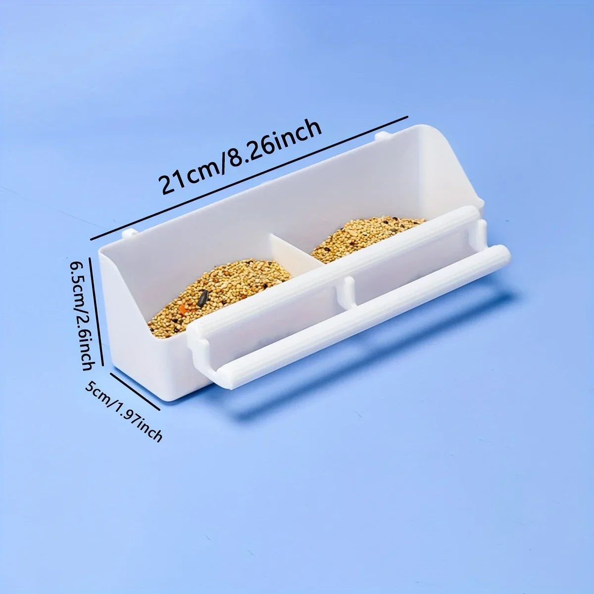 FeatherFeast Dubbelrooster Vogelvoerbak