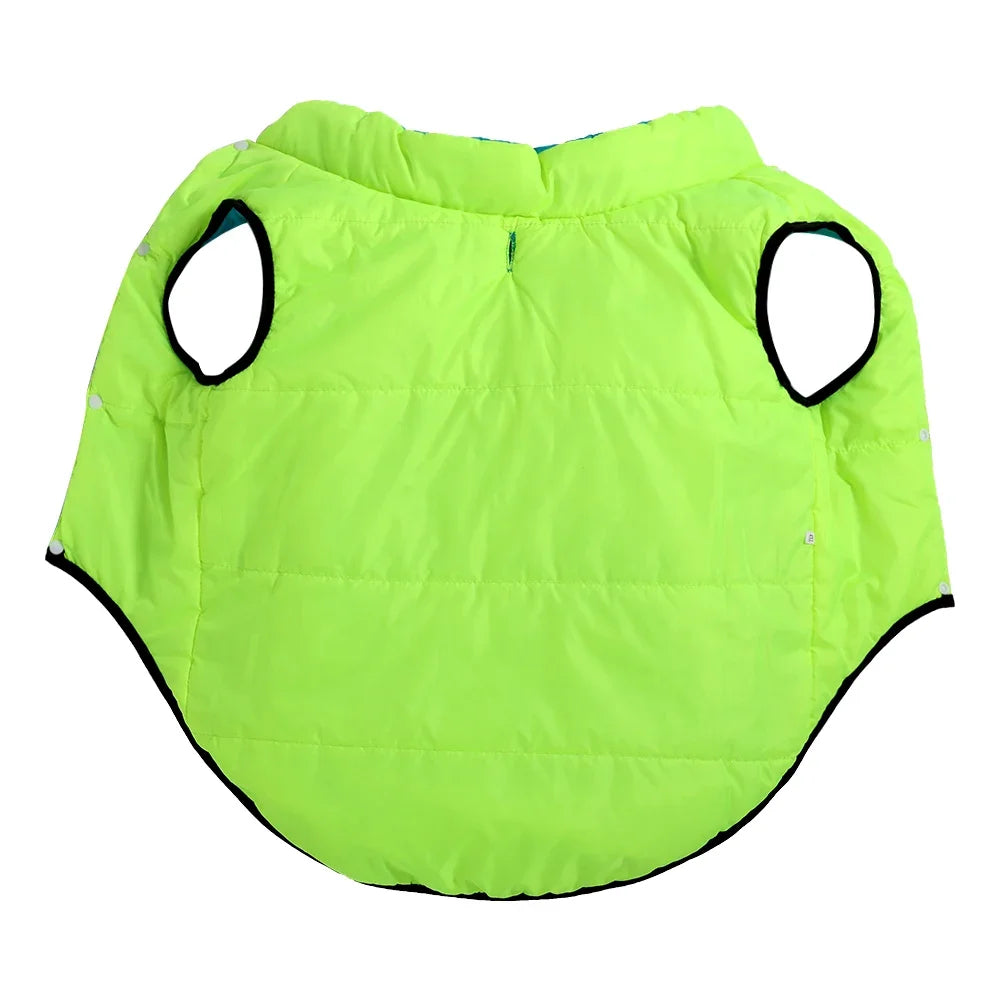 ThermoPaws DuoShield – Omkeerbare Winterjas met Riemopening voor Honden & Katten