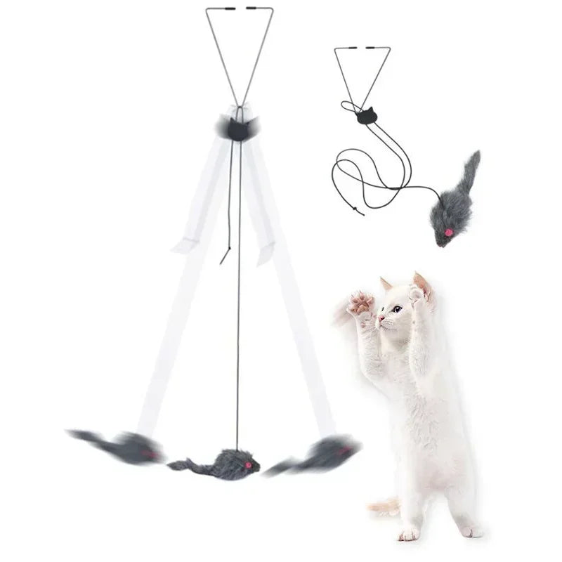 MousePlay Deurhanger Katten Speelgoed