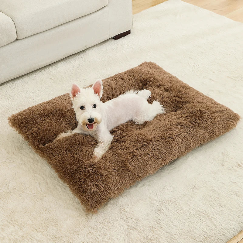 PawHaven Luxe Pluche Honden- & Kattenbed