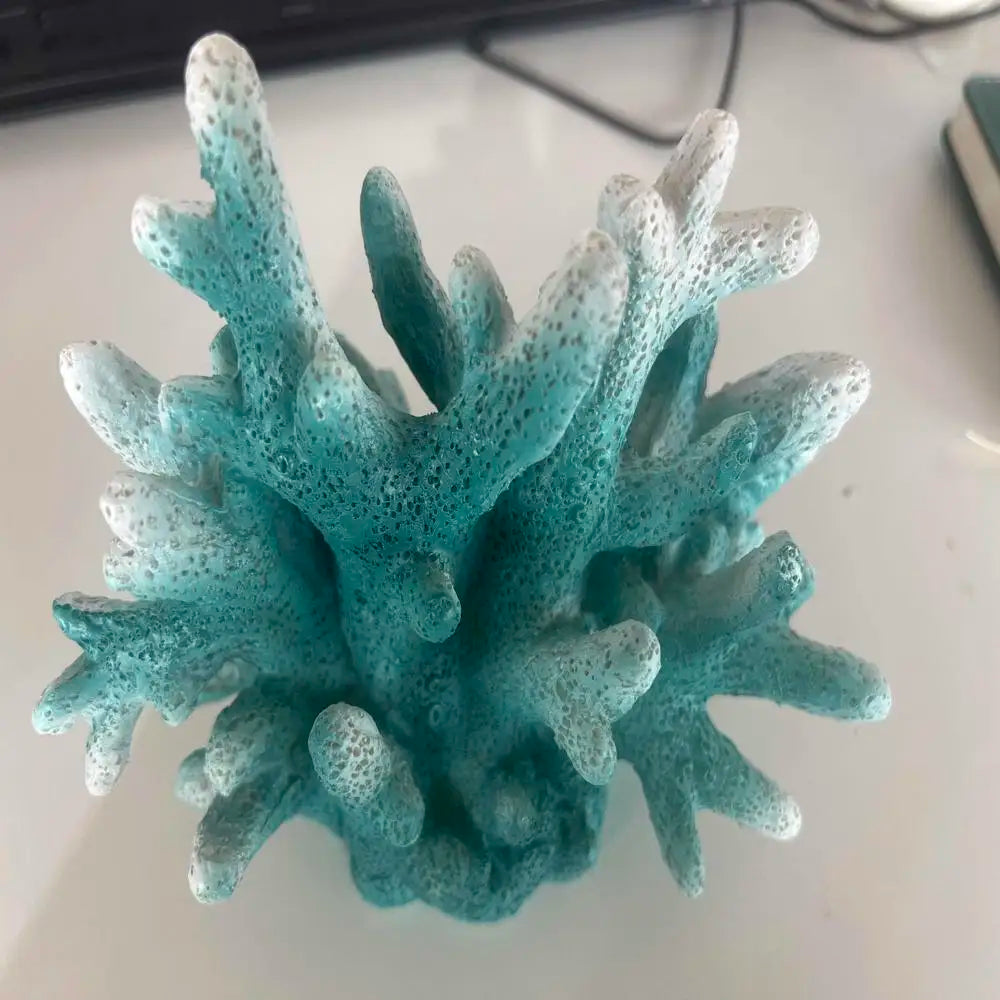 Hars koraalrif aquarium ornament