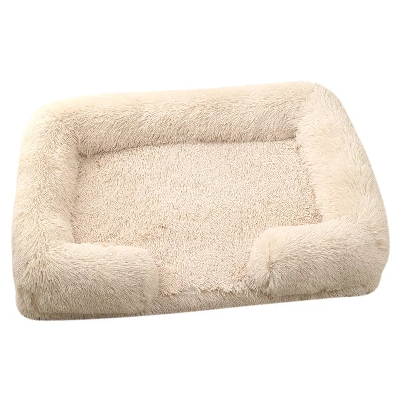 Premium Dikke Pluche Hondenbed voor Grote Honden – Warm & Stevig (S - XL)