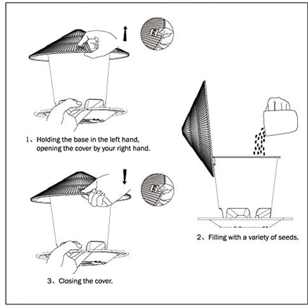 Automatische Vogelvoeder