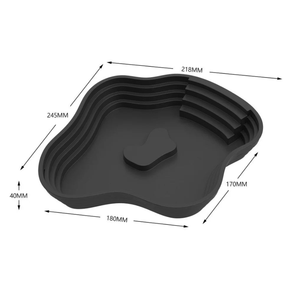 AquaStep Dubbelzijdige Schildpad Water- & Voerbak