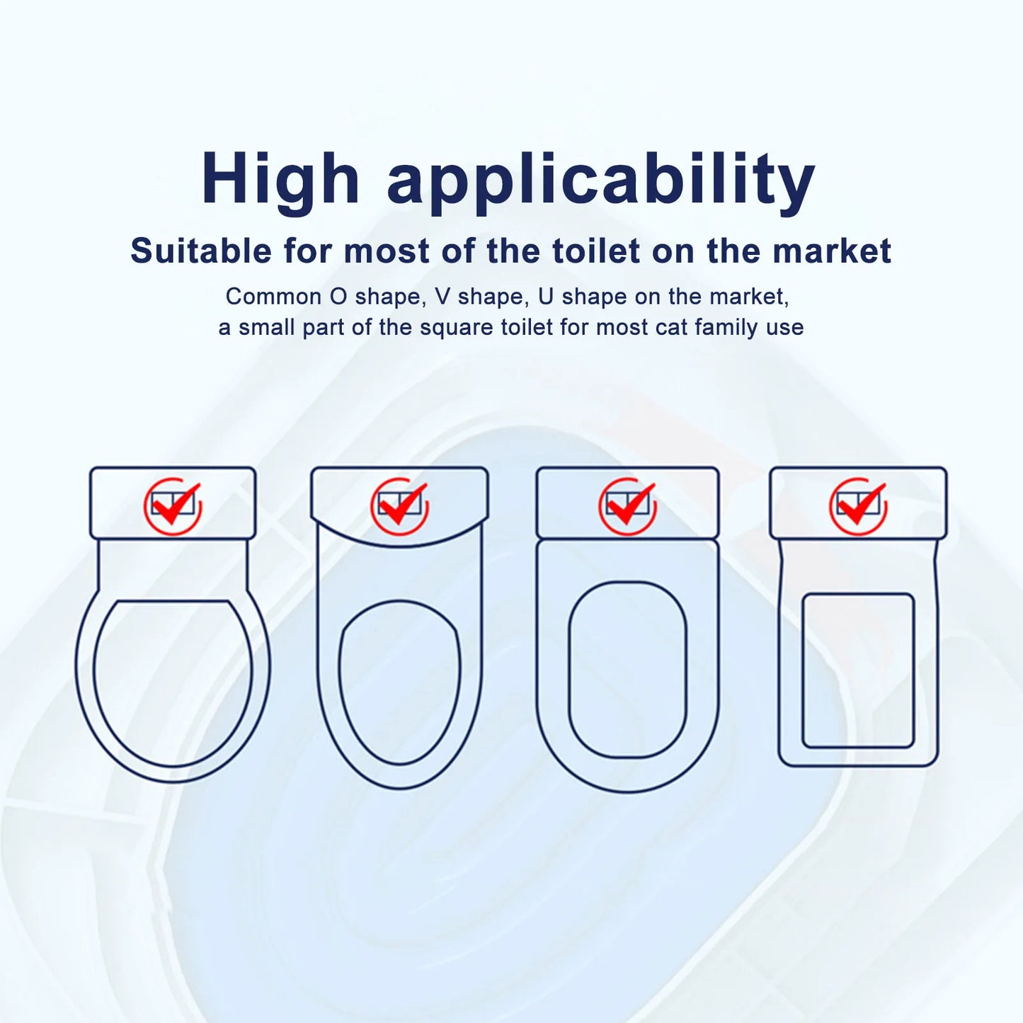 Universele Kattentoilet Trainingsset ABS – Uitneembaar, Duurzaam, Veilig