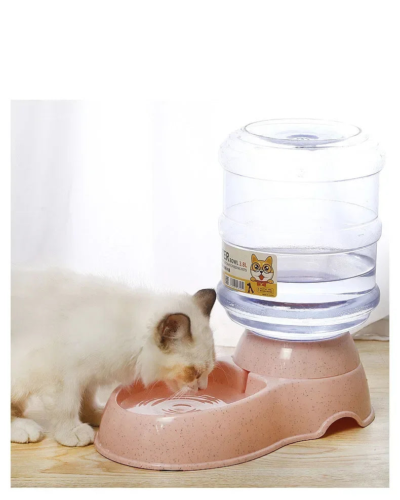 SmartHydra Automatische Voer- en Waterdispenser voor Huisdieren – 2-in-1 Eet- en Drinkbak met Waterfles