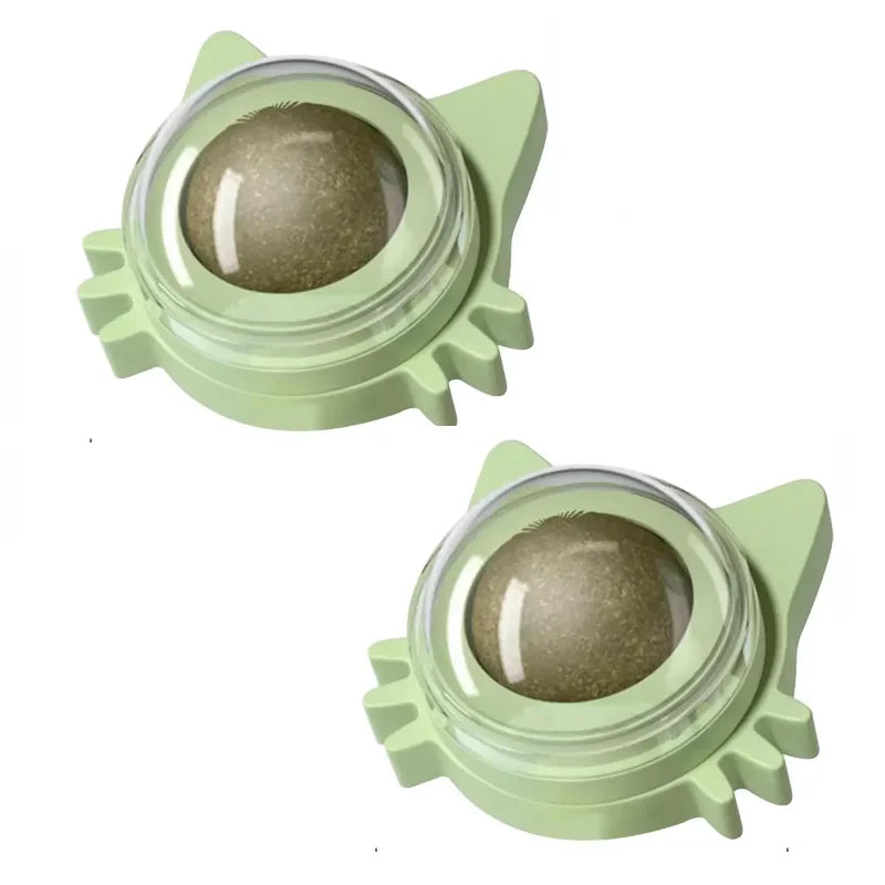 MINTYPLAY Lickbare Kattenkruidenbal – Snack, Speelgoed & Tandverzorging in Één!