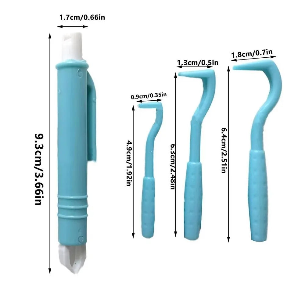 TickGuard Pro 4-delige Vlooien- & Tekenverwijder Set voor Honden en Katten