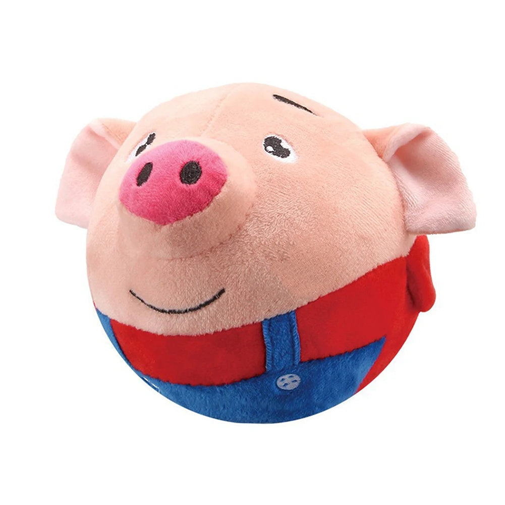 Pluchen Interactief Hondenspeelgoed – Automatisch Botsend, 15cm
