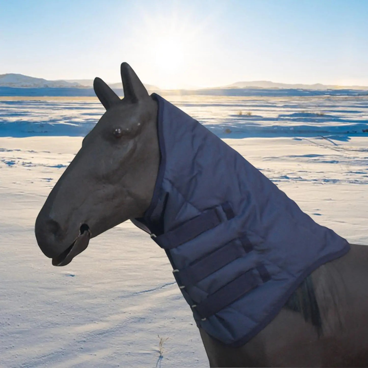 EquiTherm Shield – Waterafstotende Winter Halsbeschermer voor Paarden