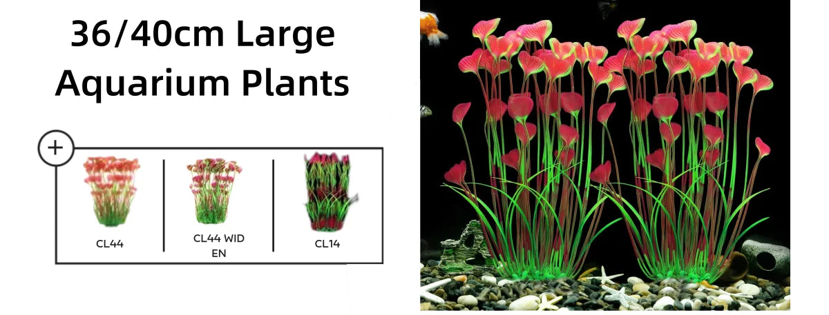 AquaVivid Kunstmatige Aquarium Waterplanten