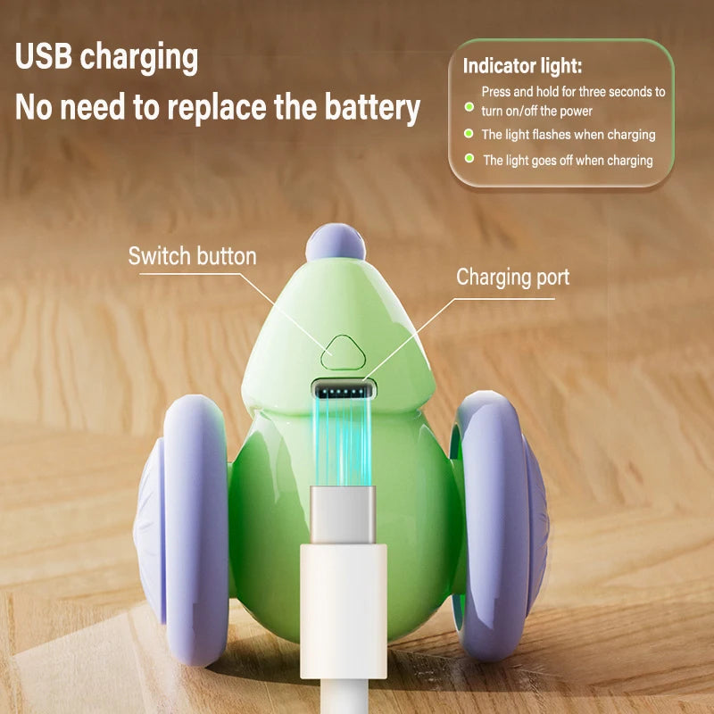 Interactieve Elektrische Kattenmuis – USB Oplaadbaar, BPA-vrij