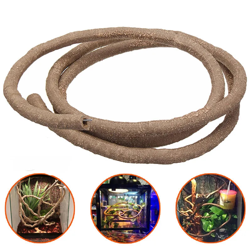 Flexibele klimtakken voor terrariums