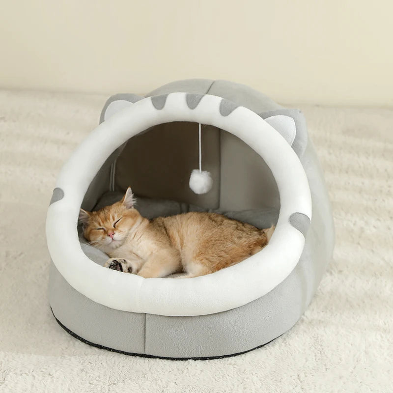 Zacht Kattenhuis – Warm Huisje voor Kat of Kleine Hond