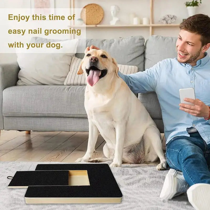 Houten Honden Nagel Schuurplank