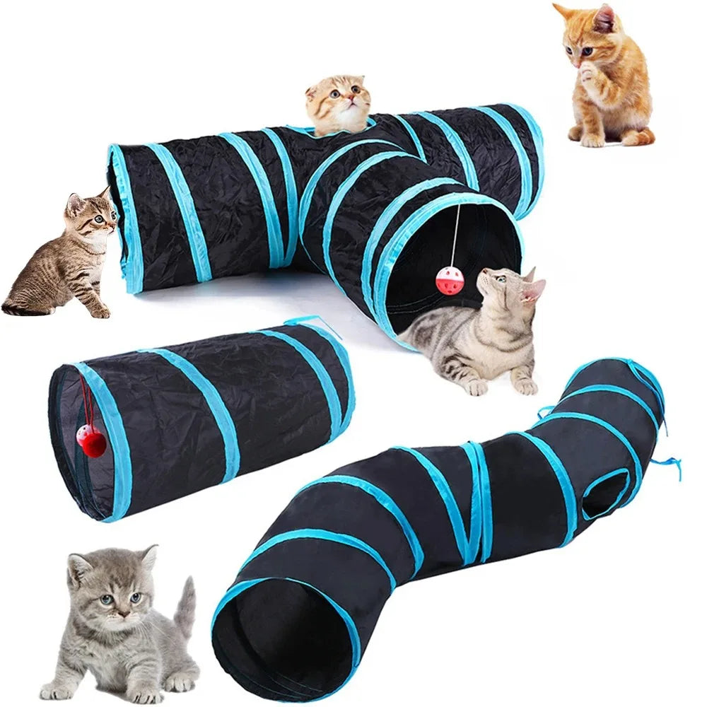 WHISKERTUBE – Opvouwbare Katten Tunnel Speeltuin