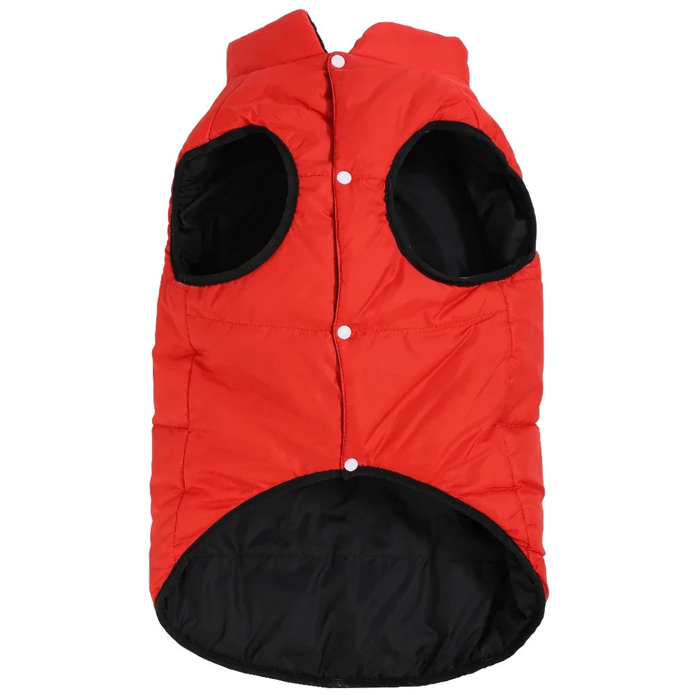 ThermoPaws DuoShield – Omkeerbare Winterjas met Riemopening voor Honden & Katten