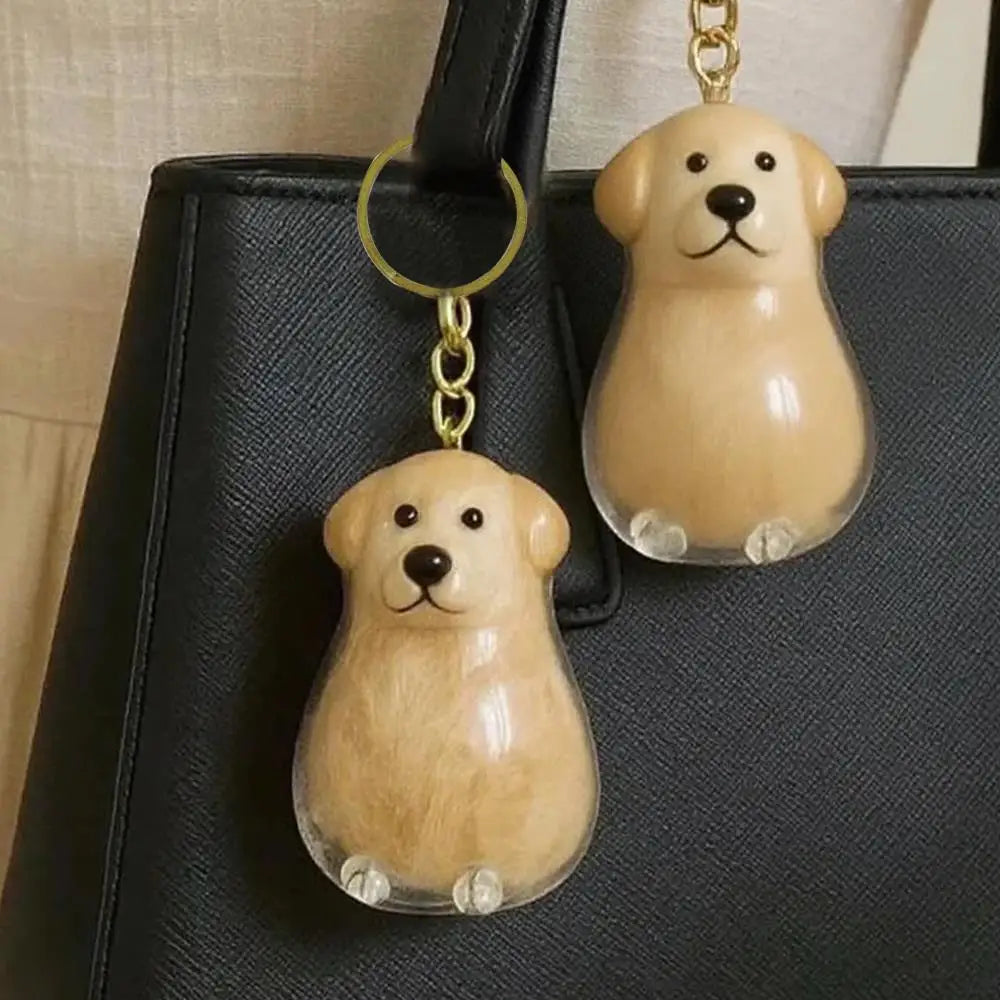 MemoriPaw Honden Haar Bewaar Sleutelhanger