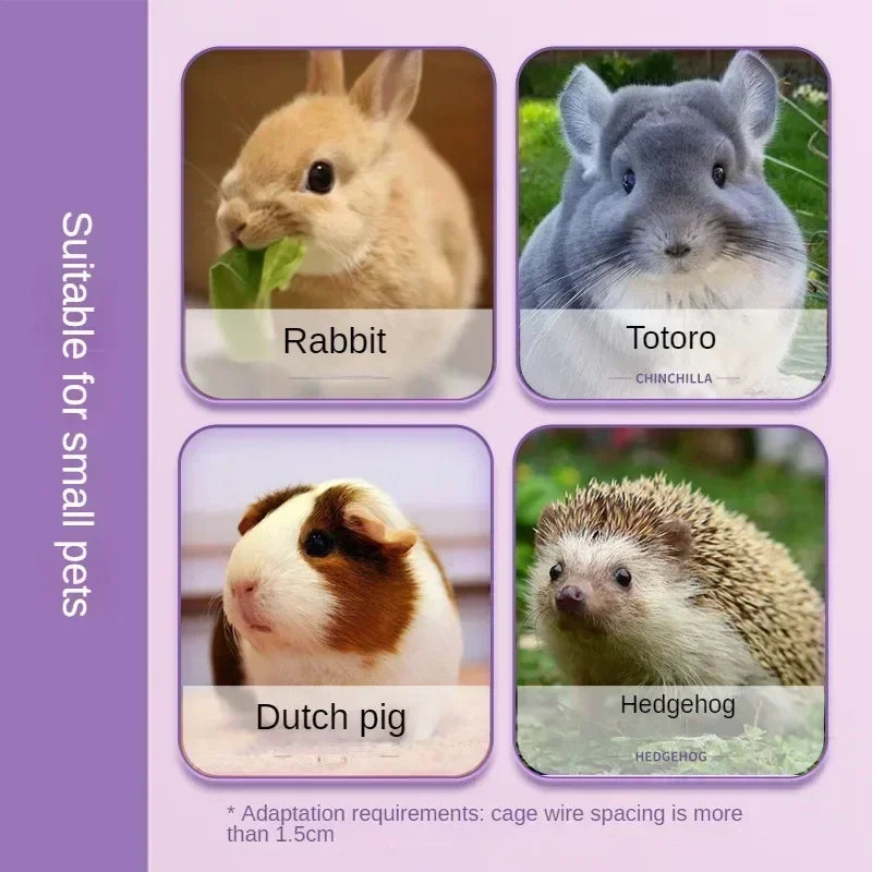 AquaBunny Automatische Drinkfles voor Konijnen & Kleine Dieren (500 ml)