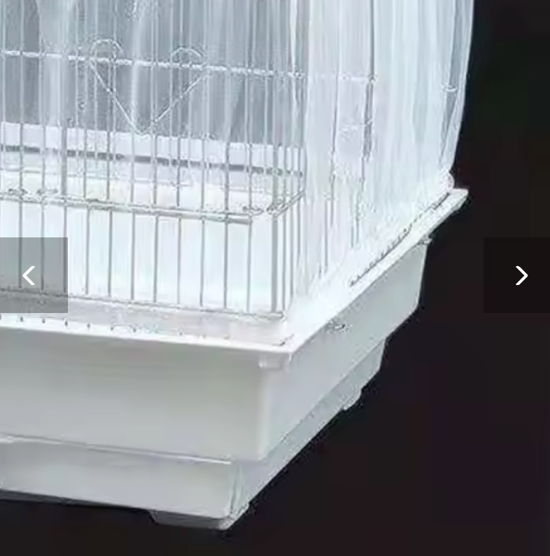 Rekbaar zaadvangnet vogelkooi – ademend mesh