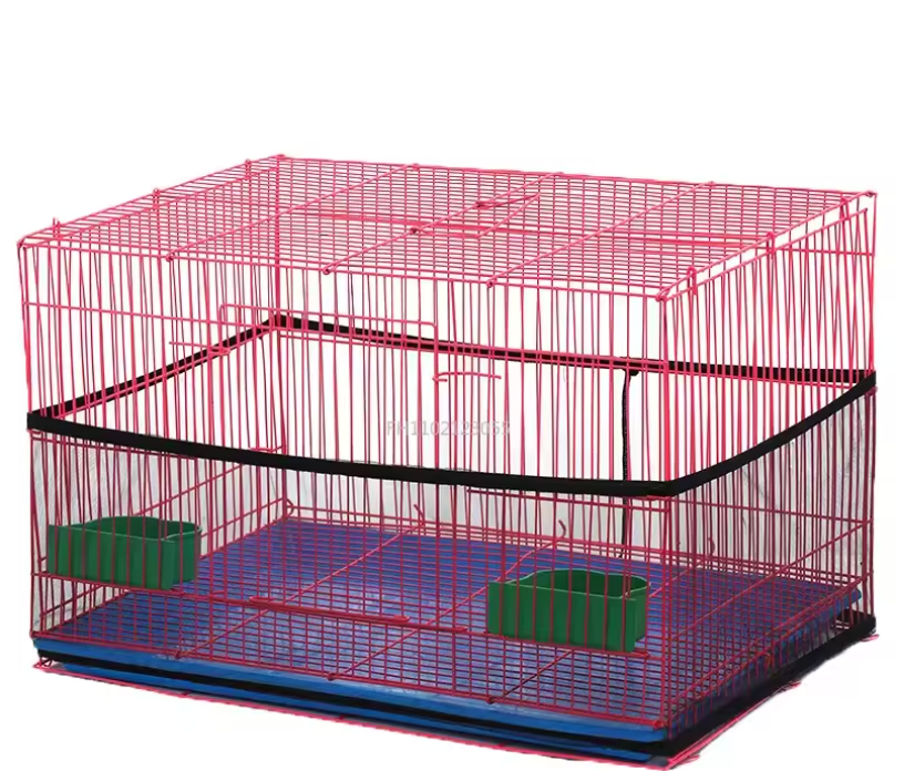 Rekbaar zaadvangnet vogelkooi – ademend mesh